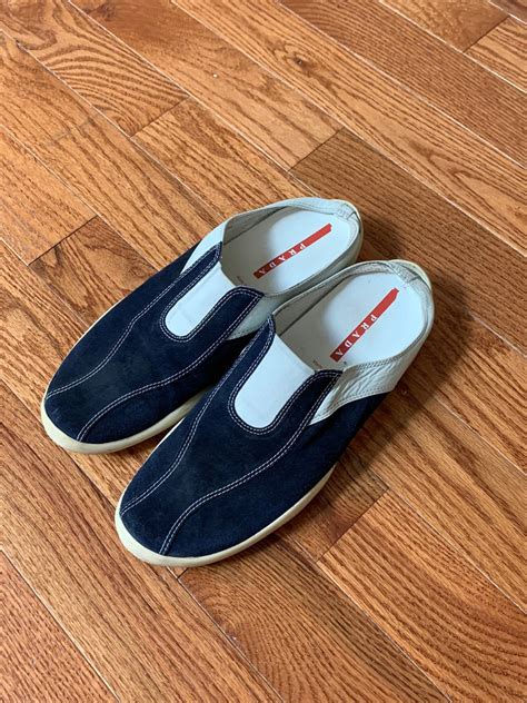 prada slip on slippers|designer prada slippers women.